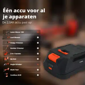FlinQ Li-ion Batterij 2Ah 20V - Afbeelding 8
