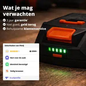 FlinQ Li-ion Batterij 2Ah 20V - Afbeelding 9