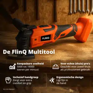 FlinQ Draadloze Multitool 20V - Afbeelding 2
