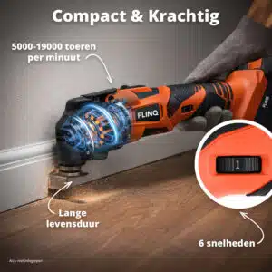 FlinQ Draadloze Multitool 20V - Afbeelding 3