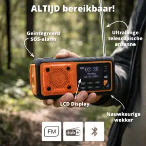 FlinQ FM Noodradio met DAB+ en Bluetooth - RescueWave - Afbeelding 5