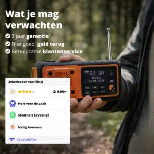 FlinQ FM Noodradio met DAB+ en Bluetooth - RescueWave - Afbeelding 10