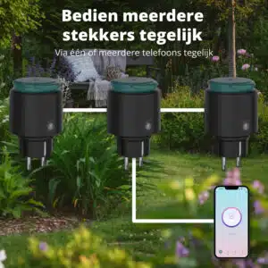 FlinQ Slimme Buiten Stekker met energiemeter - Afbeelding 5