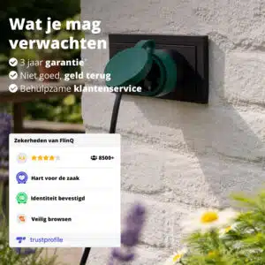 FlinQ Slimme Buiten Stekker met energiemeter - Afbeelding 10