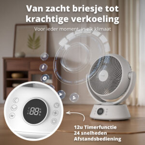 Tweedekans FlinQ Tafelventilator AirGlobe - Afbeelding 4