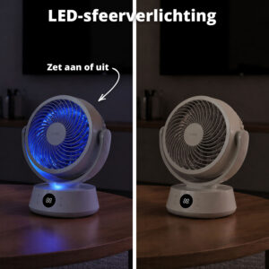 Tweedekans FlinQ Tafelventilator AirGlobe - Afbeelding 8