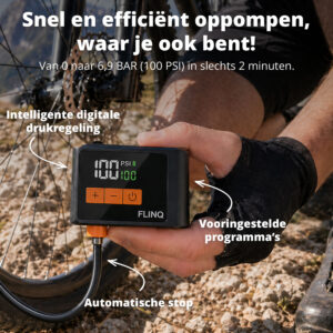 FlinQ Draagbare Luchtcompressor AirPocket - Afbeelding 3