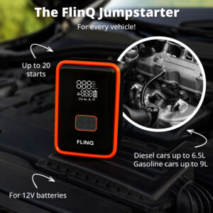 FlinQ 2-in-1 Jump Starter and Air Compressor - Image 10