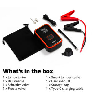 FlinQ 2-in-1 Jump Starter and Air Compressor - Image 11