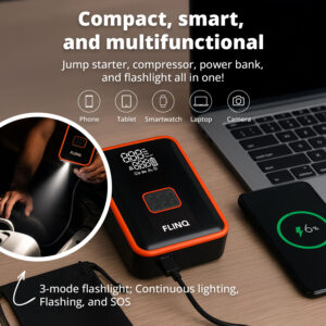 FlinQ 2-in-1 Jump Starter and Air Compressor - Image 5