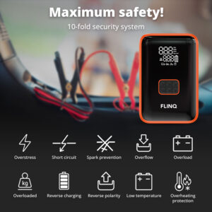 FlinQ 2-in-1 Jump Starter and Air Compressor - Image 9