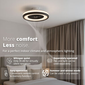 FlinQ Smart Ceiling Fan with Light LumiFan - Image 2