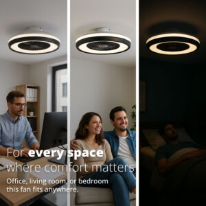 FlinQ Smart Ceiling Fan with Light LumiFan - Image 3