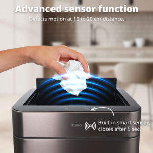 FlinQ Sensor Waste Separation Bin 60L Senzaro - Image 4