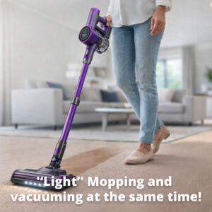 FlinQ V8 Cordless Stick Vacuum with Mop Function - Image 3