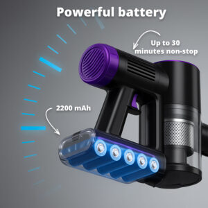 FlinQ V8 Cordless Stick Vacuum with Mop Function - Image 5