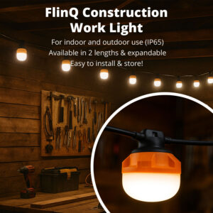 FlinQ LED Construction String Lights - Image 2