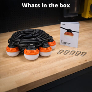 FlinQ LED Construction String Lights - Image 10