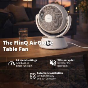 FlinQ AirGlobe Desk Fan - Image 2