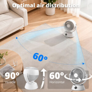 FlinQ AirGlobe Desk Fan - Image 3