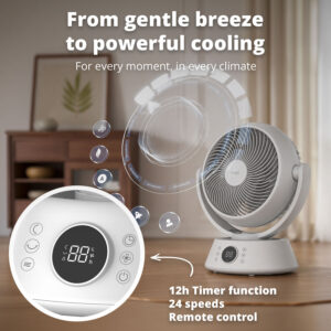FlinQ AirGlobe Desk Fan - Image 4