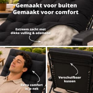 FlinQ Adjustable Chair - Cloud Comfort Deluxe - Image 3