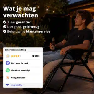 FlinQ Verstelbare Stoel - Cloud Comfort Deluxe - Afbeelding 10