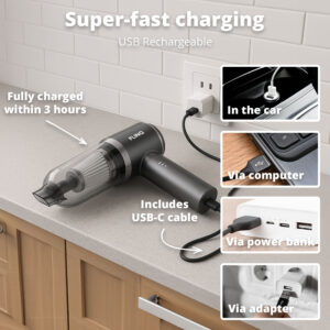 FlinQ Cordless Handheld Vacuum V3 - Image 8
