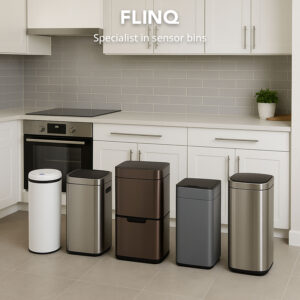 FlinQ Rechargeable Sensor Trash Can Velo 50L - Image 9