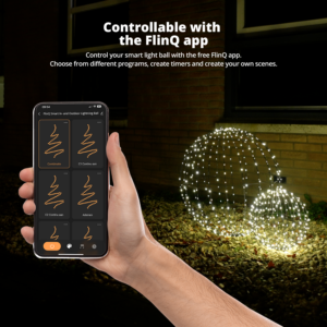 FlinQ Smart Sphere Christmas Lights - Image 3