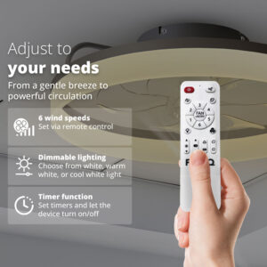 Second Chance FlinQ Smart Ceiling Fan with AeroGlow Lighting - Image 6