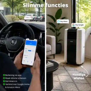 FlinQ Slimme Mobiele Airco 15000 BTU - Afbeelding 4