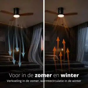 FlinQ Smart Ceiling Fan with Light Venturo - Image 5