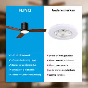 FlinQ Smart Ceiling Fan with Light Venturo - Image 8