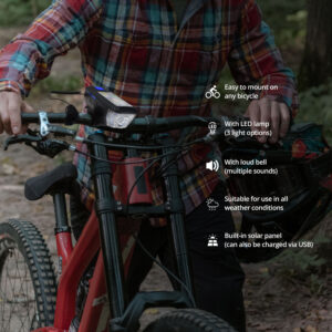 FlinQ Solar Bike Light - Image 3