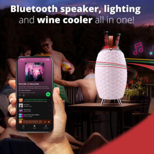 FlinQ Wireless Speaker Lamp and Wine Cooler - Image 5