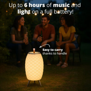 FlinQ Wireless Speaker Lamp and Wine Cooler - Image 8