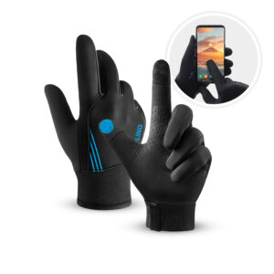 FlinQ Water and Windproof TouchGrip Sport Gloves Unisex - Image 2