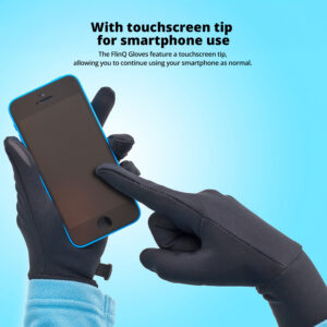 FlinQ Water and Windproof TouchGrip Sport Gloves Unisex - Image 4