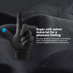 FlinQ Water and Windproof TouchGrip Sport Gloves Unisex - Image 7
